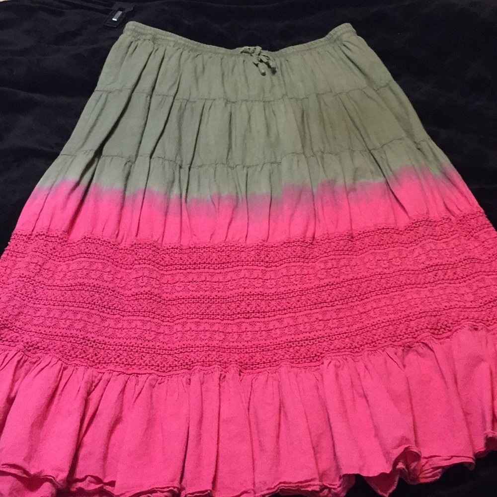 Below the knee unique skirt